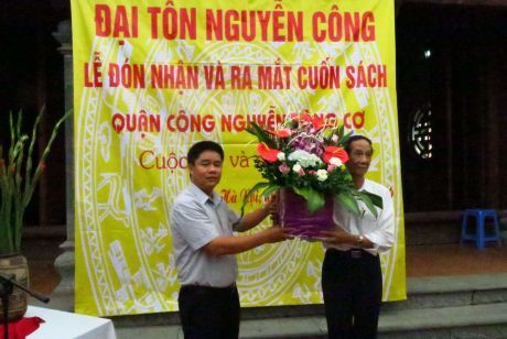 Đại Tôn Nguyễn Công tổ chức lễ ra mắt cuốn sách “Quận Công Nguyễn Công Cơ cuộc đời và sự nghiệp”.