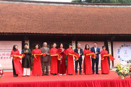 Opening Ceremony of the Calligraphy Exhibition in Văn Miếu-Quốc Tử Giám