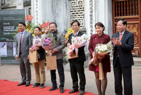 Launching ceremony for the system of signposts, audio guide and ticket office for visitors