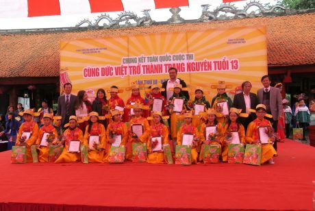 Cuộc thi Chung kết toàn quốc 'Cùng Đức Việt trở thành Trạng Nguyên tuổi 13'